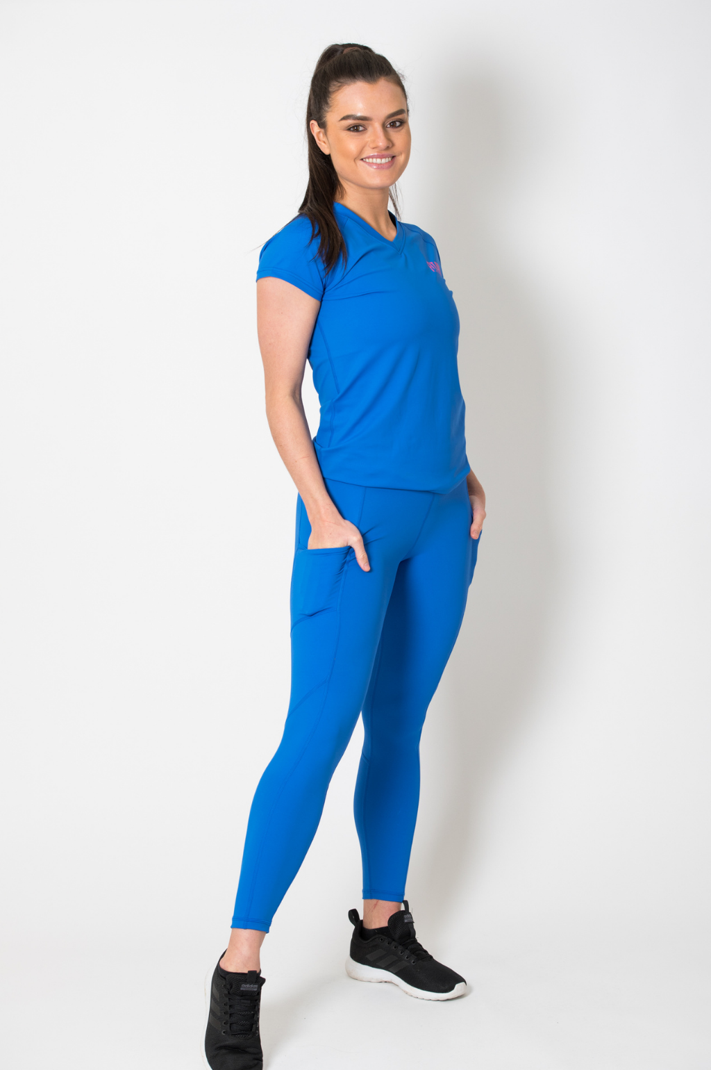Elevate Gym Leggings - Bright Blue