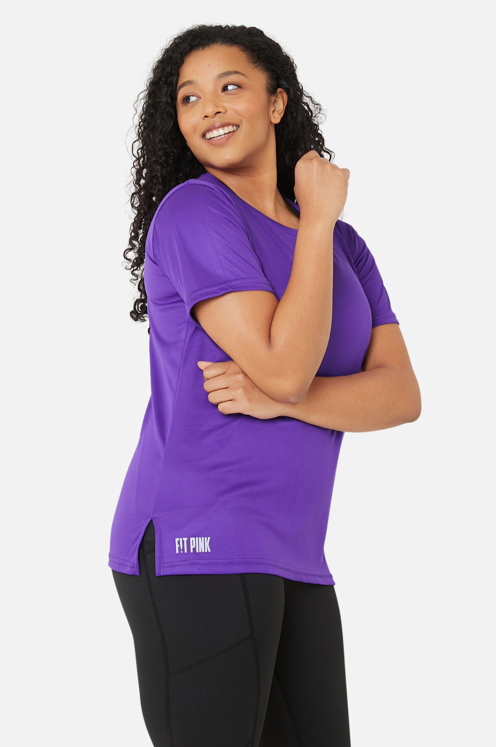 Lightweight Sports T-Shirt Purple