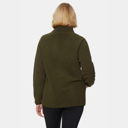 Pocket Fleece - Khaki & Black