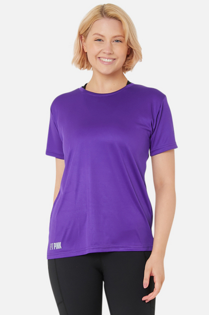 Lightweight Sports T-Shirt Purple