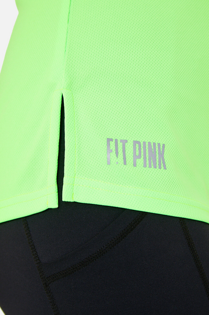 Lightweight Sports T-Shirt in Lime