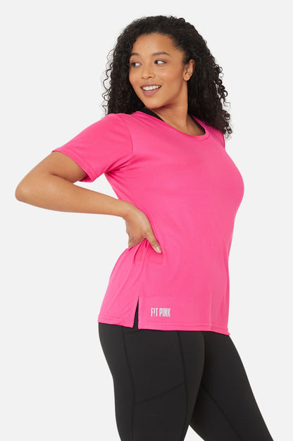 Lightweight Sports T-Shirt in Pink