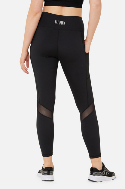 Victoria's Secret Pink Essential Leggings Berry Heather