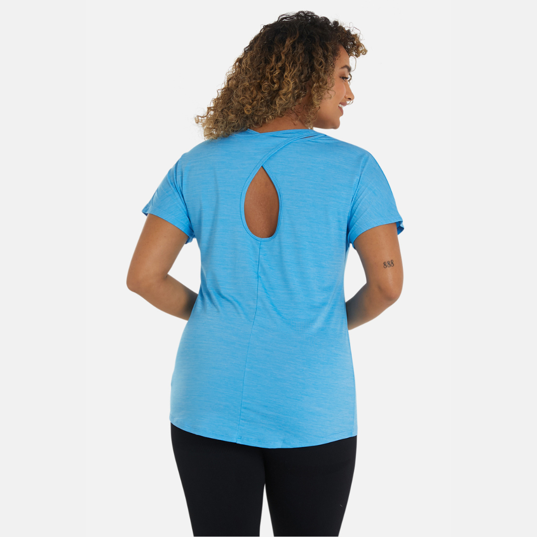 Loop Back T-Shirt - Blue