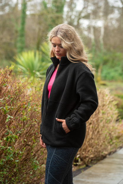 Polar Fleece Jacket -Black