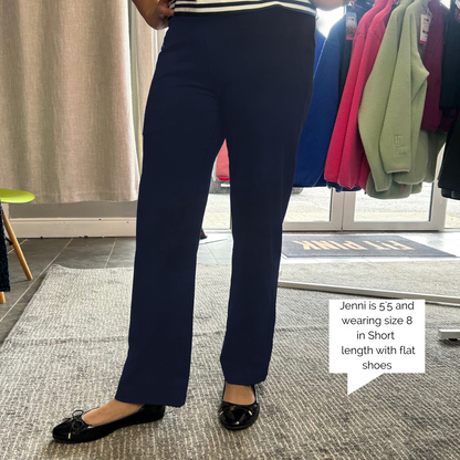 Straight Leg Pant - True Navy