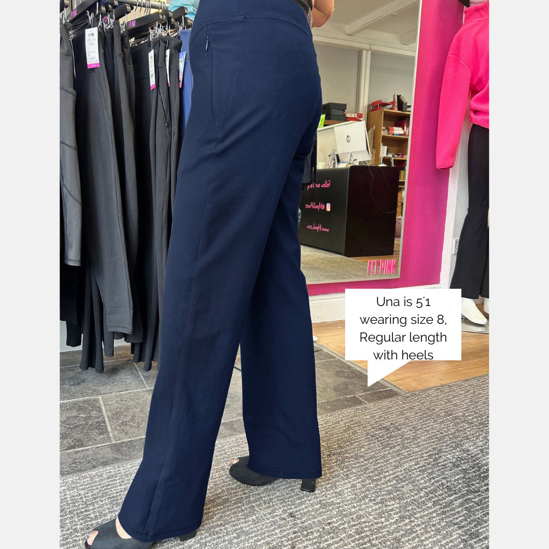 Straight Leg Pant - Navy