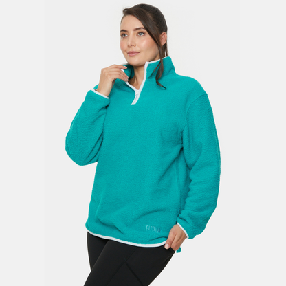 FP Fleece - Teal & White