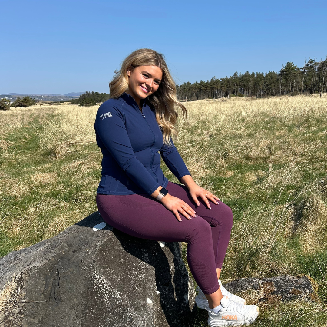 Seamless Compression Leggings V2 Plum