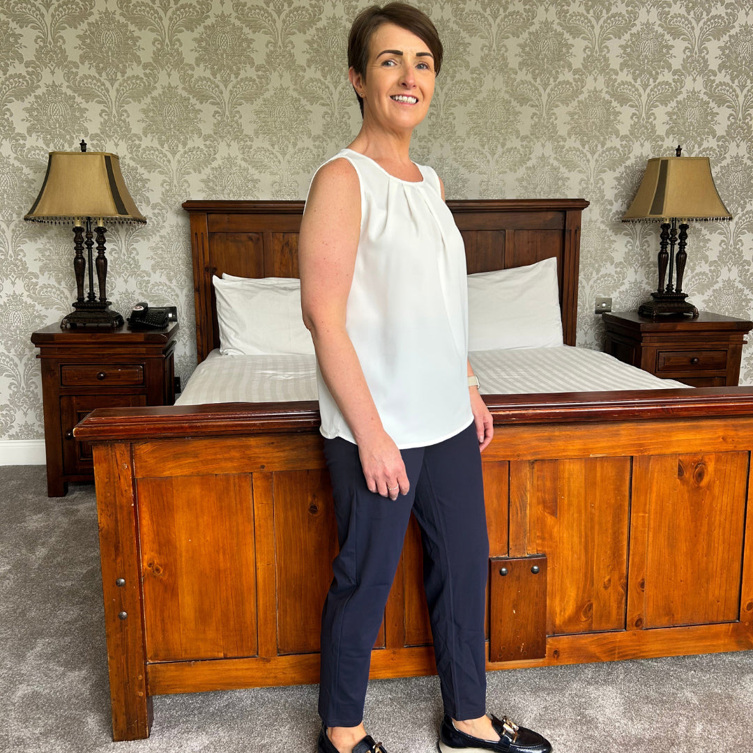 Slim Leg Pant True Navy