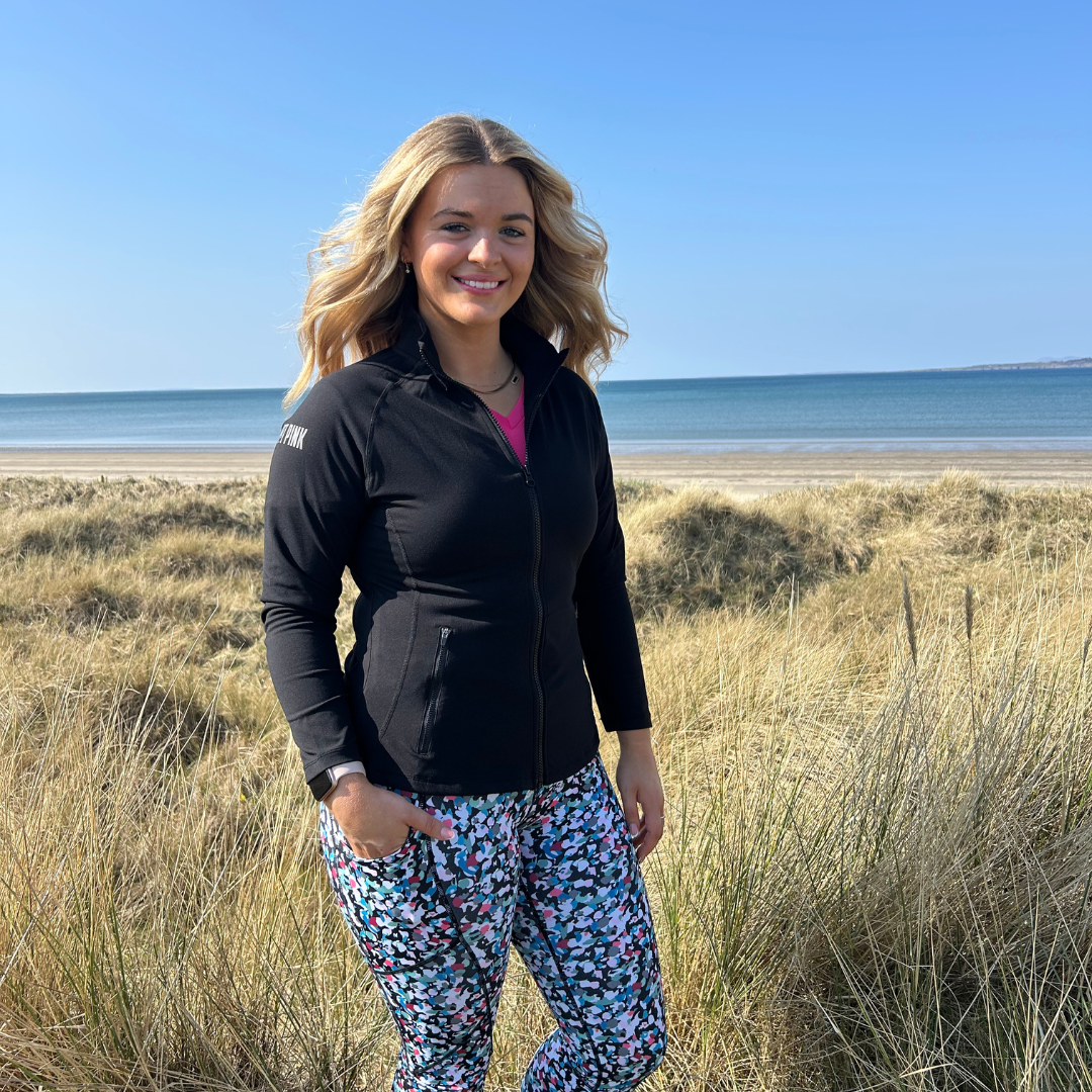 FitPink Luxe Jacket- Black