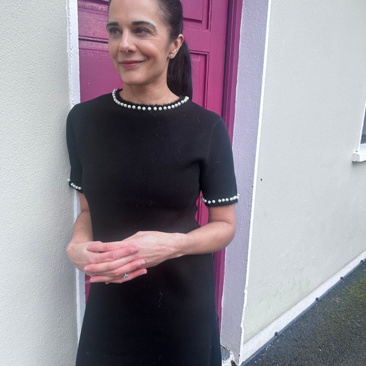 Black Pearl Shift Dress