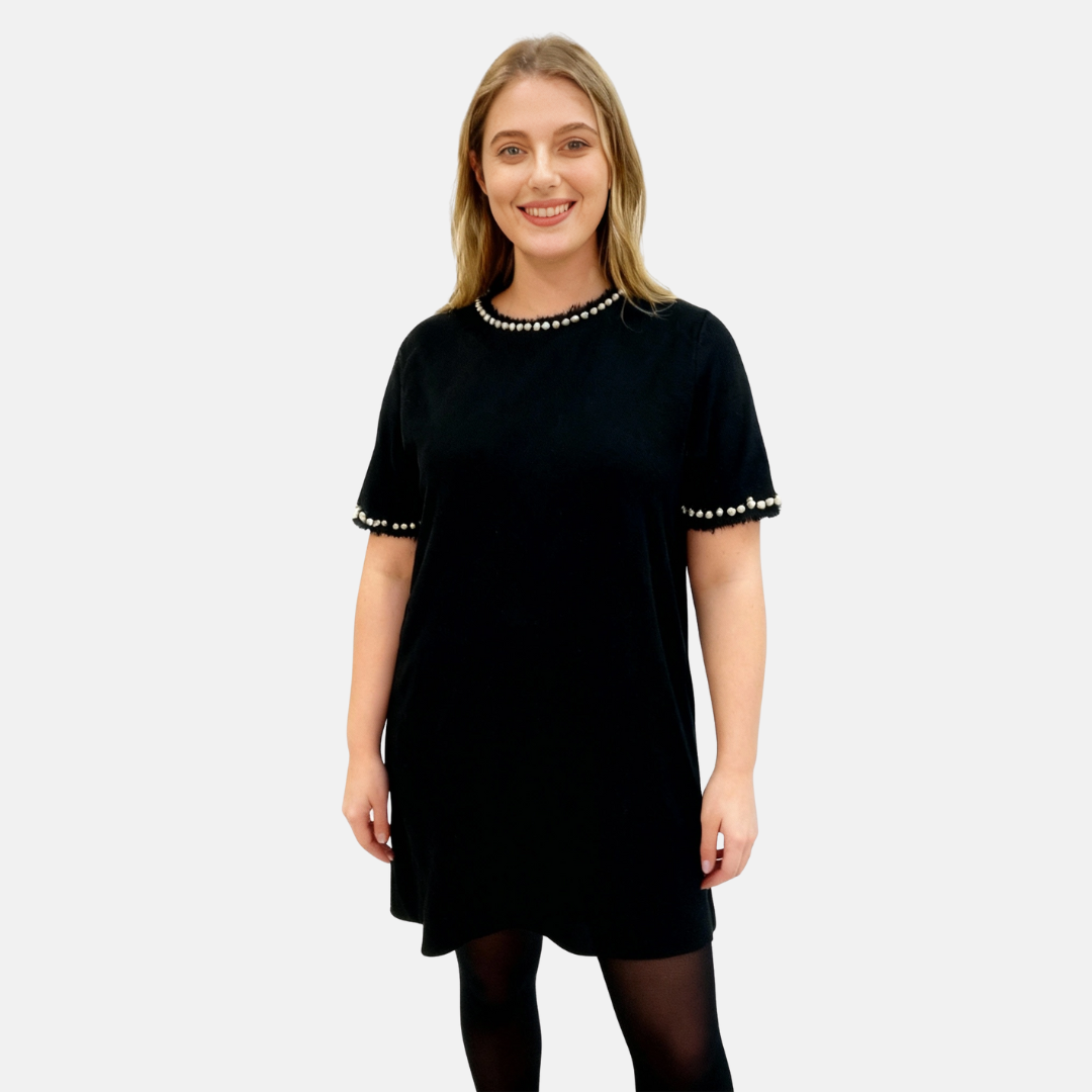 Black Pearl Shift Dress