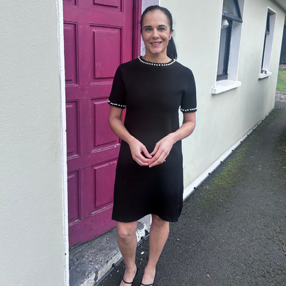 Black Pearl Shift Dress