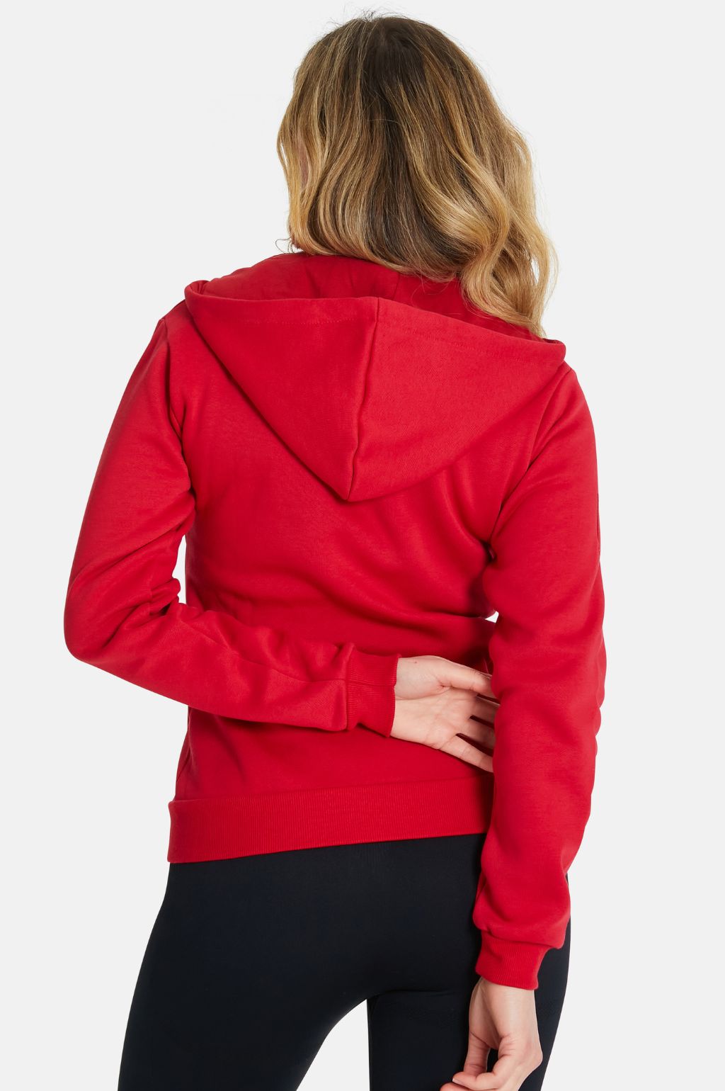 Luxurious FitPink Fleece Hoodie V2 - Red