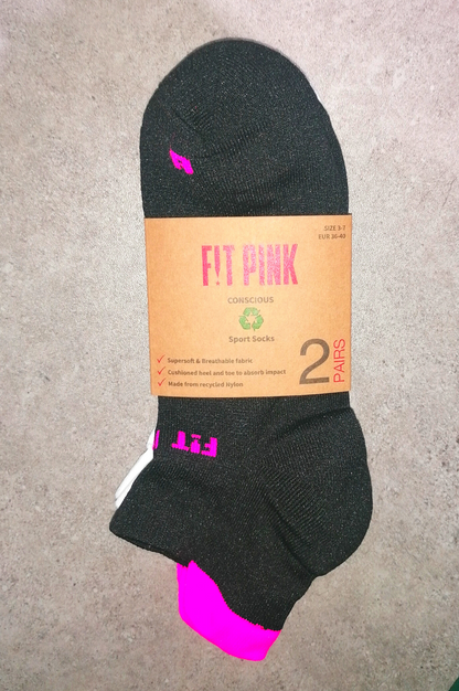 FitPink Conscious Sports Socks (Pack of 2)