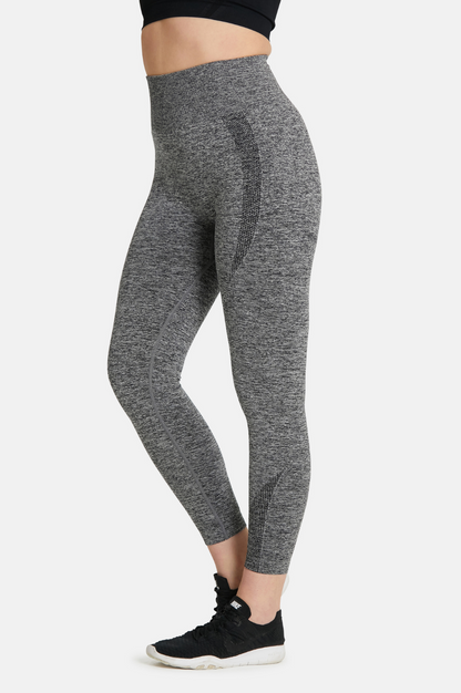Seamless Compression Leggings V2 in Grey - Extra Firm